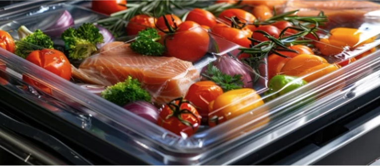 Hur motståndskraftig är plastmatbrickan mot uppvärmning och kan den säkert användas i mikrovågsugnar, ugnar eller under varma matvaror utan att skeva eller släppa ut kemikalier?