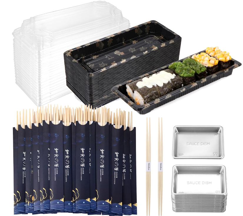 Har Plastic Fruit Sushi Box ett säkert, läckagesäkert lock för att förhindra juice från frukt från att förorena sushifacken under transport?